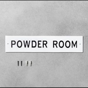 Herath and hand wall sign